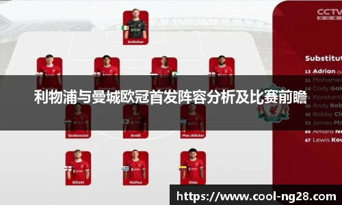 利物浦与曼城欧冠首发阵容分析及比赛前瞻